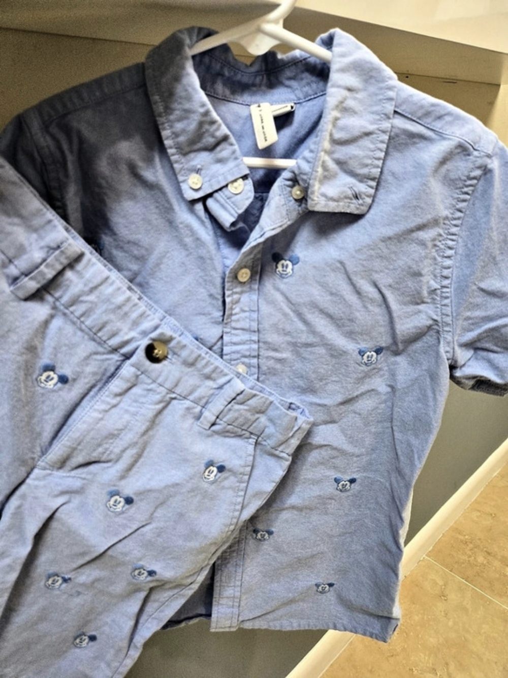 Gap Blue Floral Matching Set